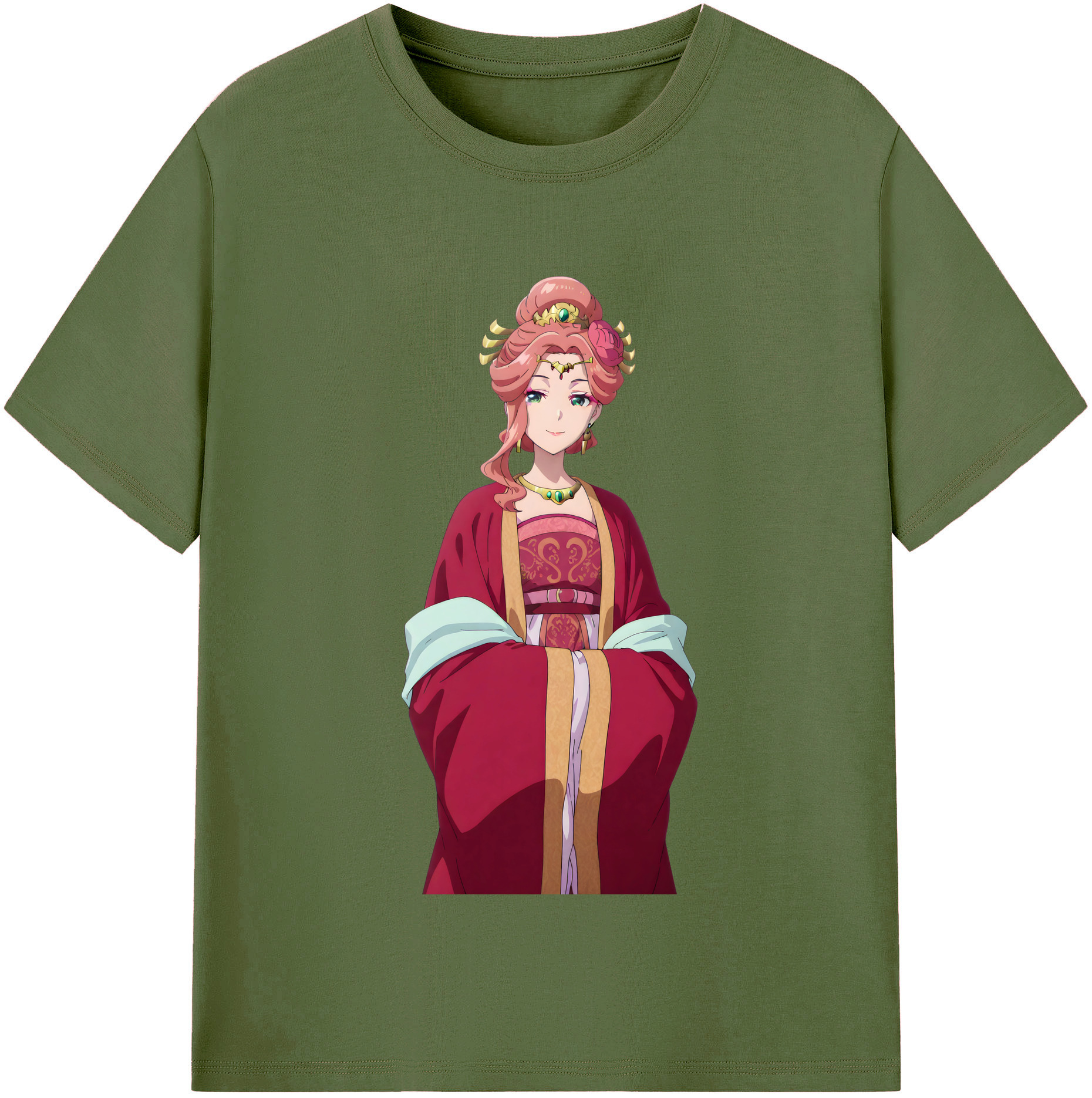 （画像用） 薬屋のひとりごと The Apothecary Diaries 綿100％半袖Tシャツ（フロントプリント）